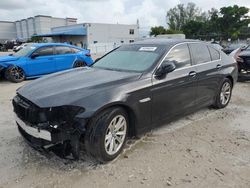 BMW salvage cars for sale: 2016 BMW 528 I