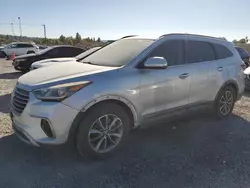 Salvage cars for sale at Mentone, CA auction: 2017 Hyundai Santa FE SE