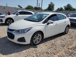 Salvage cars for sale at Oklahoma City, OK auction: 2019 Chevrolet Cruze LS