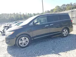 Salvage cars for sale at Ellenwood, GA auction: 2012 Nissan Quest S