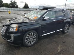 Salvage cars for sale at Moraine, OH auction: 2017 GMC Terrain Denali