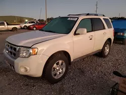 Salvage cars for sale at Tifton, GA auction: 2012 Ford Escape Limited