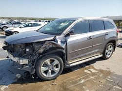 Salvage cars for sale at Grand Prairie, TX auction: 2019 Toyota Highlander Limited