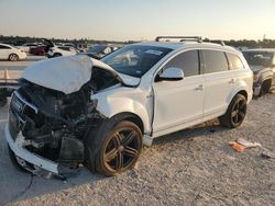 Salvage cars for sale at Houston, TX auction: 2015 Audi Q7 Premium Plus