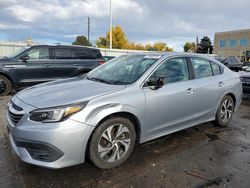 Salvage cars for sale at Littleton, CO auction: 2021 Subaru Legacy Premium