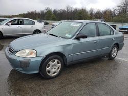 Salvage cars for sale at Brookhaven, NY auction: 2000 Honda Civic EX