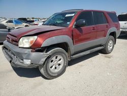 Salvage cars for sale at San Antonio, TX auction: 2003 Toyota 4runner SR5