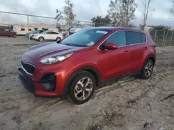 Salvage cars for sale at Augusta, GA auction: 2021 KIA Sportage LX