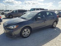 Salvage cars for sale from Copart Arcadia, FL: 2018 Subaru Impreza