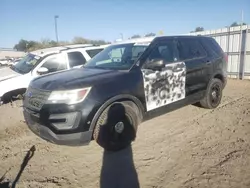 Vehiculos salvage en venta de Copart Sacramento, CA: 2016 Ford Explorer Police Interceptor