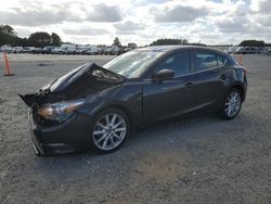 Salvage cars for sale from Copart Lumberton, NC: 2017 Mazda 3 Touring