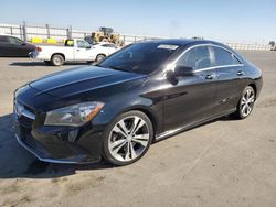 Salvage cars for sale at Fresno, CA auction: 2018 Mercedes-Benz CLA 250