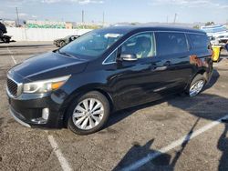 Salvage cars for sale at Van Nuys, CA auction: 2018 KIA Sedona EX