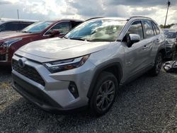 Salvage cars for sale at Riverview, FL auction: 2023 Toyota Rav4 XLE Premium