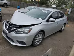 Nissan Vehiculos salvage en venta: 2019 Nissan Sentra S