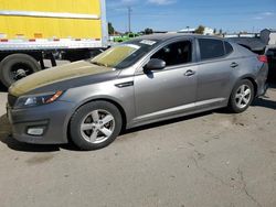 Salvage cars for sale at Nampa, ID auction: 2015 KIA Optima LX