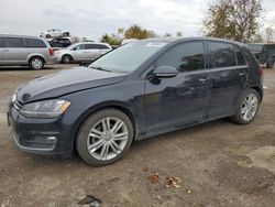 Salvage cars for sale at London, ON auction: 2015 Volkswagen Golf