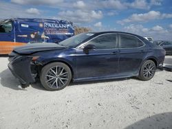 Salvage cars for sale at Taylor, TX auction: 2022 Toyota Camry SE