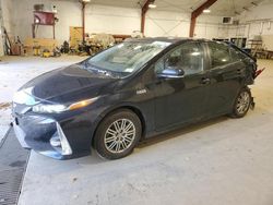 Salvage cars for sale at Center Rutland, VT auction: 2021 Toyota Prius Prime LE