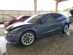 Tesla Model 3 salvage cars for sale: 2022 Tesla Model 3