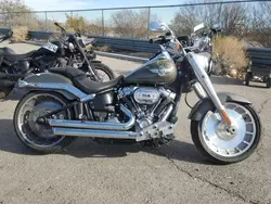 Salvage motorcycles for sale at North Las Vegas, NV auction: 2018 Harley-Davidson Flfbs FAT BOY 114