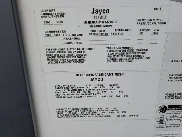 2017 Jayco Jayfeather