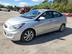 Salvage cars for sale at Ellwood City, PA auction: 2012 Hyundai Accent GLS