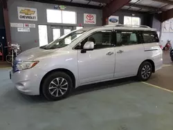 Salvage cars for sale at East Granby, CT auction: 2015 Nissan Quest S