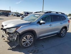 Salvage cars for sale at Grand Prairie, TX auction: 2021 Subaru Ascent Limited