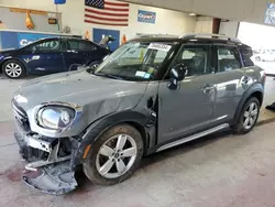 Salvage cars for sale at Angola, NY auction: 2018 Mini Cooper Countryman ALL4