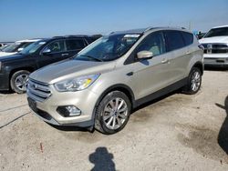 Salvage cars for sale at Riverview, FL auction: 2018 Ford Escape Titanium