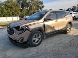 Salvage cars for sale from Copart Ocala, FL: 2018 GMC Terrain SLE