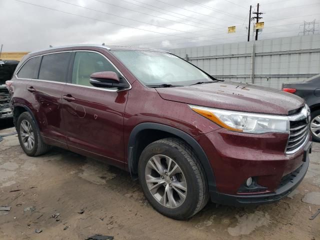 2015 Toyota Highlander XLE