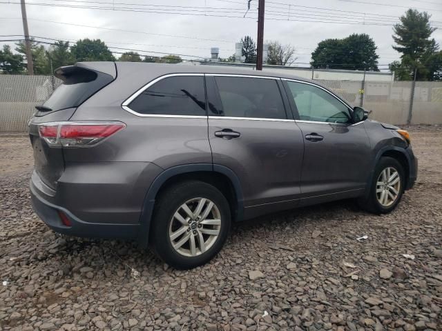 2016 Toyota Highlander LE