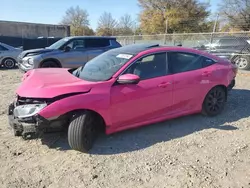 Salvage cars for sale at Baltimore, MD auction: 2019 Honda Civic EX