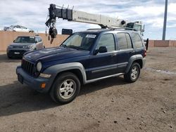 Salvage cars for sale at Albuquerque, NM auction: 2007 Jeep Liberty Sport