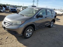 Salvage cars for sale at Elgin, IL auction: 2013 Honda CR-V LX