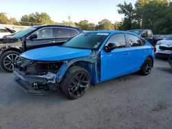 Salvage cars for sale at Shreveport, LA auction: 2024 Honda Civic Sport