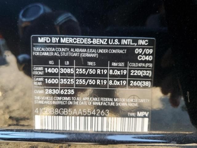 2010 Mercedes-Benz ML 350 4matic