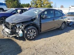 Salvage cars for sale at Finksburg, MD auction: 2020 Toyota Prius Prime LE