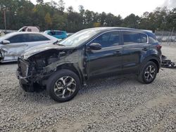 Salvage cars for sale at Ellenwood, GA auction: 2021 KIA Sportage LX