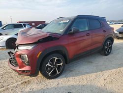 Carros salvage sin ofertas aún a la venta en subasta: 2022 Chevrolet Trailblazer RS