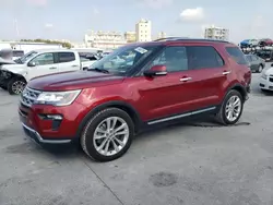 Ford salvage cars for sale: 2018 Ford Explorer Limited