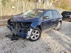 Salvage cars for sale at Cicero, IN auction: 2017 Ford Edge SE