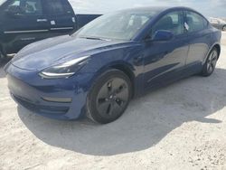 Salvage cars for sale from Copart Arcadia, FL: 2022 Tesla Model 3