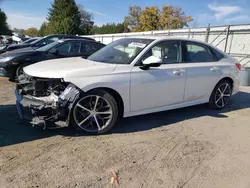 Salvage cars for sale at Finksburg, MD auction: 2024 Honda Civic Touring