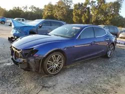 Maserati Ghibli s salvage cars for sale: 2016 Maserati Ghibli S