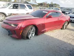 Chevrolet Camaro lt salvage cars for sale: 2018 Chevrolet Camaro LT