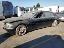 Vehiculos salvage en venta de Copart Hayward, CA: 2003 BMW 745 LI