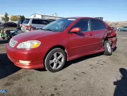 Salvage cars for sale from Copart San Martin, CA: 2004 Toyota Corolla CE